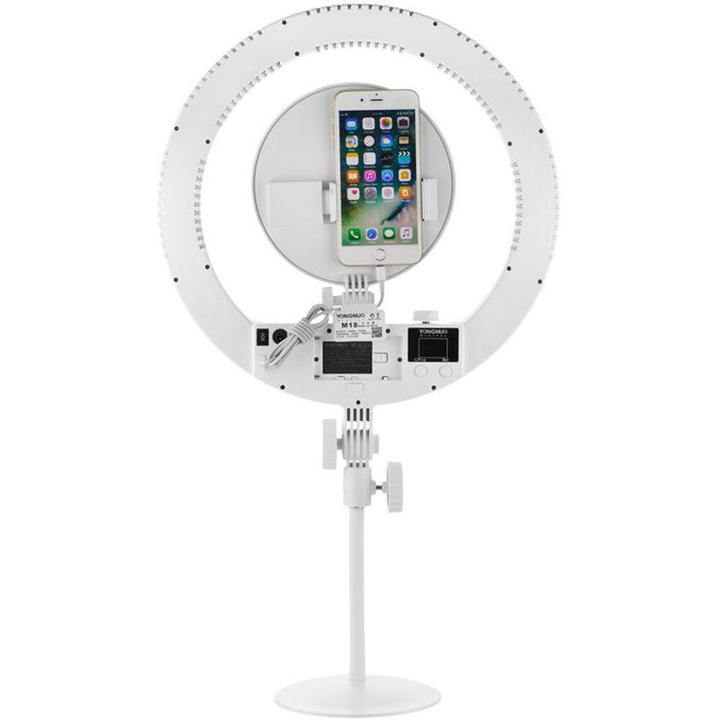 Yongnuo YN208 Pro 3200-5600K LED Ring Light (13")