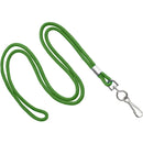 IDP 1/8" Round Braid Non-Breakaway Lanyard (Green) 100-Pack