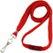 IDP 3/8" Round Braid Breakaway Lanyard (Red) 100-Pack