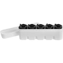 Japan Camera Hunter 35mm Film Hard Case (White, Holds 5 Rolls)