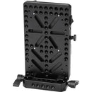 CAMVATE Quick Release V-Mount Battery Plate with Cheese Plate & 15mm Rod Clamp