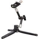 ProMediaGear TR01 Mini Tripod with 7" Friction Arm and Arca-Type QR Clamp