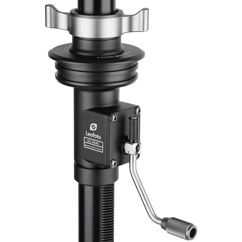 Leofoto GC-404C Geared Center Column for Tripod with 100mm Bowl Adapter