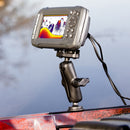 RAM MOUNTS RAM Track Ball Double-Ball Mount for Lowrance Hook2 & Reveal Series