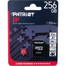 Patriot 256GB EP Series UHS-I microSDXC Memory Card with SD Adapter