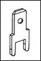 KEYSTONE 1285 TERMINAL, MALE DISCONNECT, 0.187IN, THOUGH HOLE