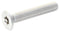 TR FASTENINGS M5 12 M4A2MC S50 CSK T25 Security Screw, Security, Tamperproof, Stainless Steel A2, Flat / Countersunk Hex Socket, 12 mm, M5