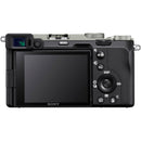 Sony a7C Mirrorless Camera with 28-60mm Lens (Silver)