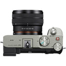 Sony a7C Mirrorless Camera with 28-60mm Lens (Silver)