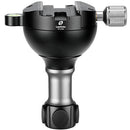 Leofoto YB-75MK Leveling Base with Standard Handle and Arca-Type QR Clamp