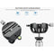 Leofoto YB-100SK Leveling Base with Arca-Type Clamp for 100mm Half Bowl (Low-Profile Mount)