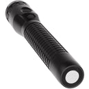 Nightstick Metal Dual-Light Rechargeable Flashlight with AC/DC Adapters and Charging Dock (Black)