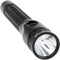 Nightstick Metal Dual-Light Rechargeable Flashlight with AC/DC Adapters and Charging Dock (Black)