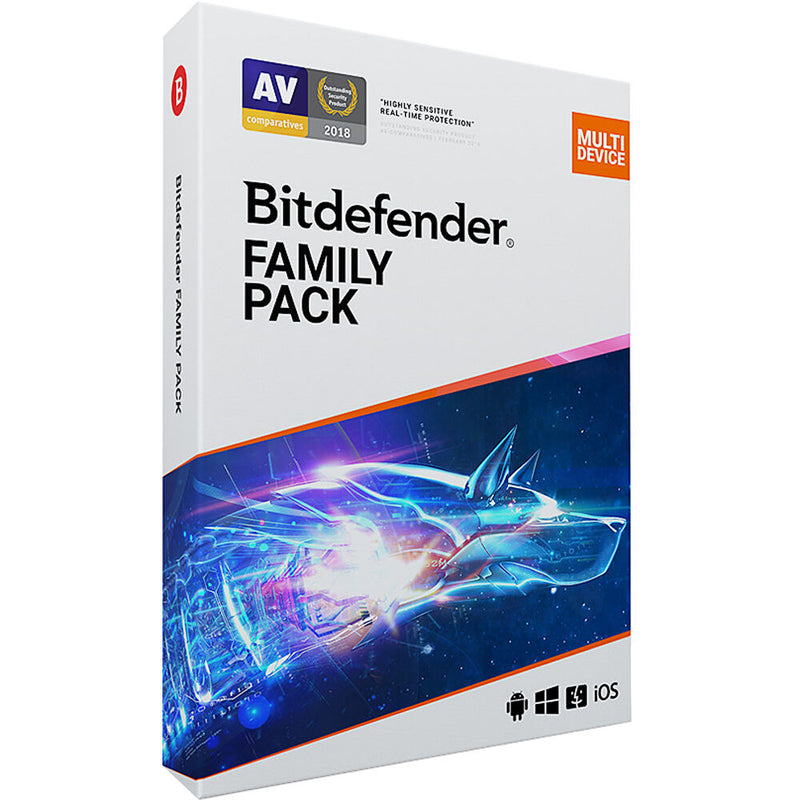 Bitdefender Family Pack (Download, 15 Devices, 1 Year)