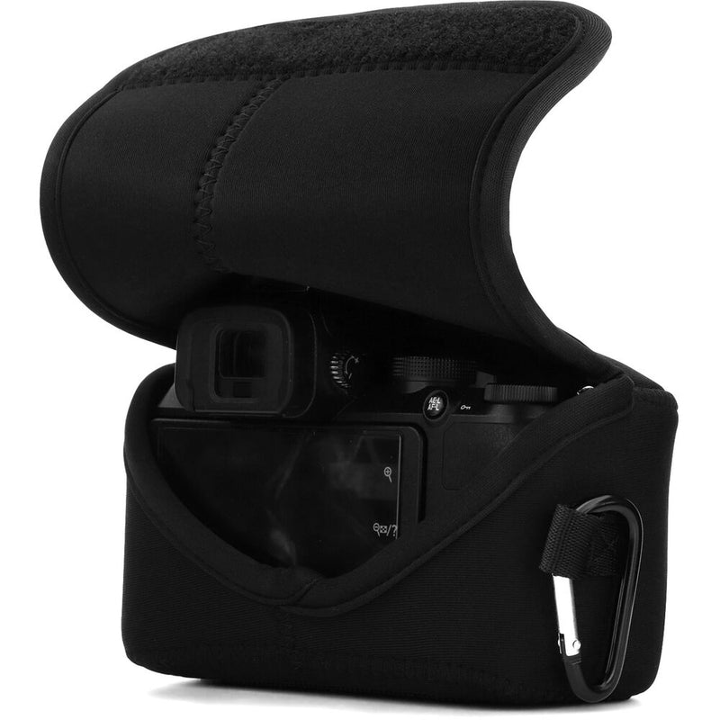 MegaGear Ultralight Neoprene Case for Nikon Z 50 with 16-50mm Lens (Black)
