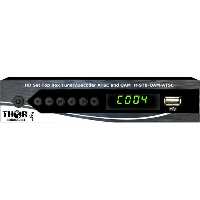 Thor QAM CATV RF and ATSC RF to HDMI Decoder Set-Top Box
