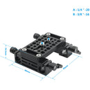 CAMVATE Cheese-Type Baseplate with 15mm LWS Rod Support