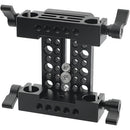 CAMVATE Cheese-Type Baseplate with 15mm LWS Rod Support