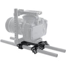 CAMVATE Cheese-Type Baseplate with 15mm LWS Rod Support