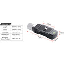 Sunwayfoto DDC-26LT Arca-Type 26mm Mini-Clamp with Quick Release Plate