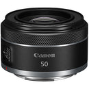 Canon EOS R50 Mirrorless Camera with 18-45mm and 50mm Lenses Kit (White)