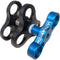 Ultralight AC-TCS-UB Triple Ball Clamp with T-Knob (Ultra Blue)