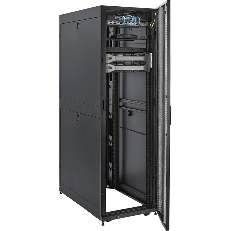 StarTech Adjustable Depth Server Rack Cabinet with Casters (42 RU, 5.2 to 35")