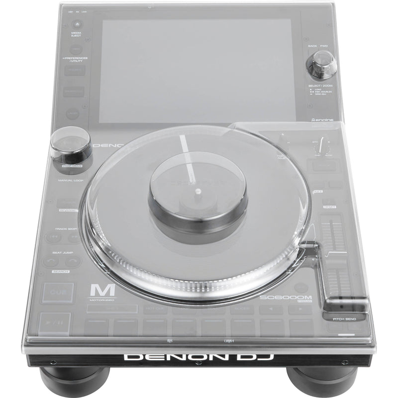 Decksaver Cover for Denon SC6000M/SC6000 Prime Media Player (Smoked Clear)