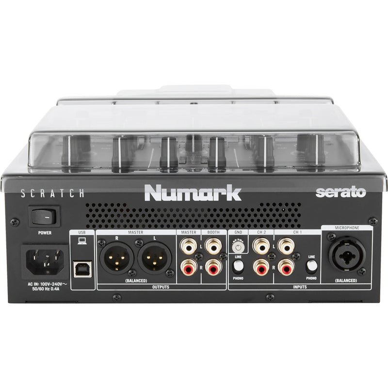 Decksaver Cover for Numark Scratch Mixer (Smoked Clear)