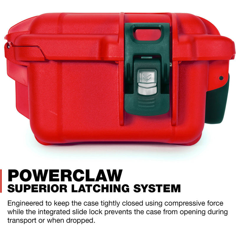 Nanuk 905 Hard Utility Case with Padded Divider Insert (Red)