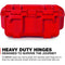 Nanuk 905 Hard Utility Case with Padded Divider Insert (Red)