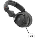 Polsen HPC-A30-MK2 Closed-Back Studio Monitor Headphone (5-Pack)