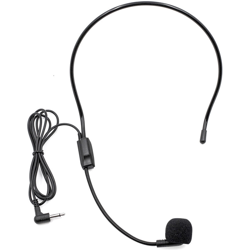 HamiltonBuhl PA-25HM Wired Headworn Microphone for Amp-Up PA-25, PA-25E & PA-25W PA Systems