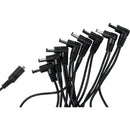 Gator Pedalboard Power Supply with 8-Output Daisy-Chain Combo Pack