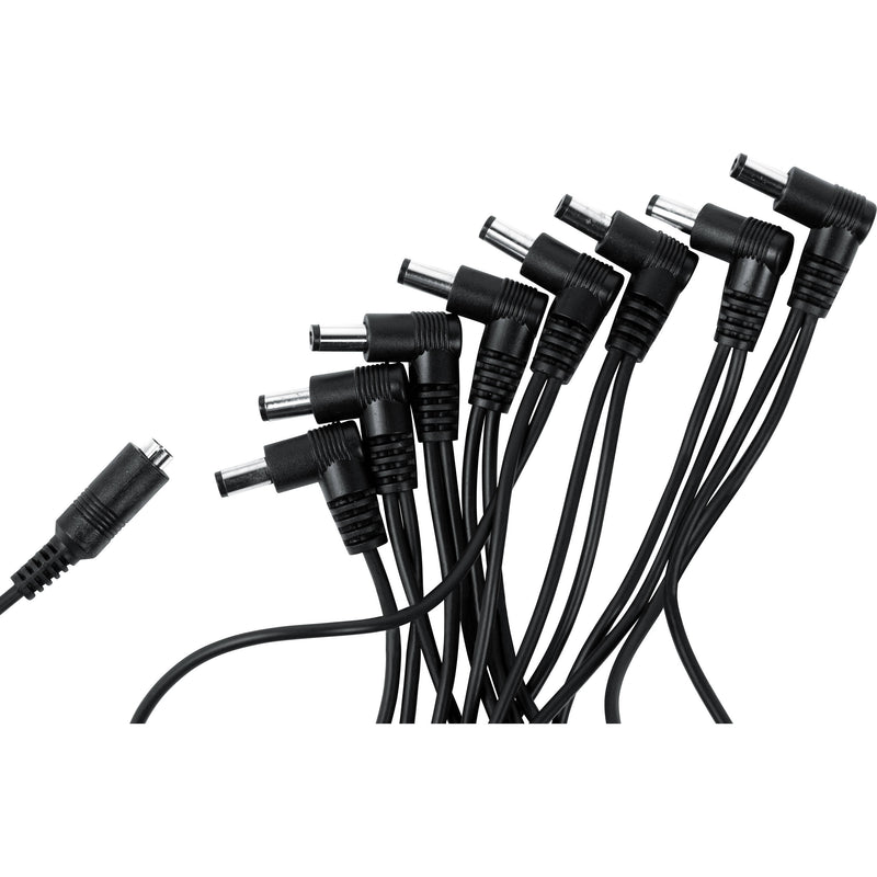 Gator Pedalboard Power Supply with 8-Output Daisy-Chain Combo Pack