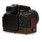 MegaGear Ever Ready Leather Camera Case for Nikon Coolpix P950 (Dark Brown)