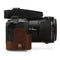 MegaGear Ever Ready Leather Camera Case for Nikon Coolpix P950 (Dark Brown)