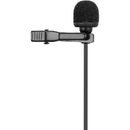 Saramonic DK5A Professional Water-Resistant Omnidirectional Lavalier Microphone for Saramonic, Rode, Sennheiser, Senal, Azden, and BOYA Transmitters (Locking 3.5mm Connector)
