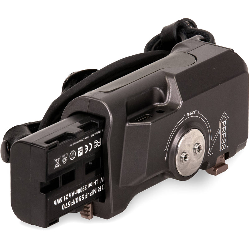 Tilta Left-Side Advanced Power Handle with Run/Stop (F570, Tilta Gray)