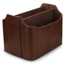 Londo Remote Control Organizer with Tablet Slot (Dark Brown)