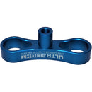 Ultralight T-Knob for Ball Clamp (1/4"-28 Bolt, Ultra Blue)