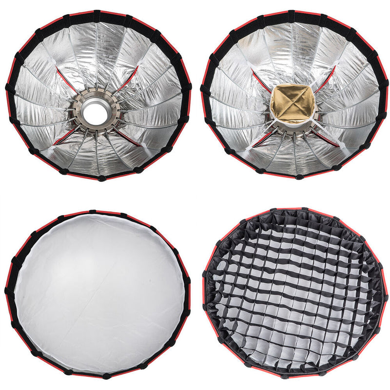 CAME-TV Softbox with Grid and Bowens Speed Ring (23.6")