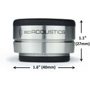 IsoAcoustics Orea Graphite Isolator for Audio Equipment (Single)