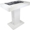 ProX DJ Control Tower / Podium Travel Stand for DJ Controllers (White)