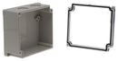 BUD INDUSTRIES PNB-30417-CKO ENCLOSURE, ABS/PC, GRAY/CLEAR