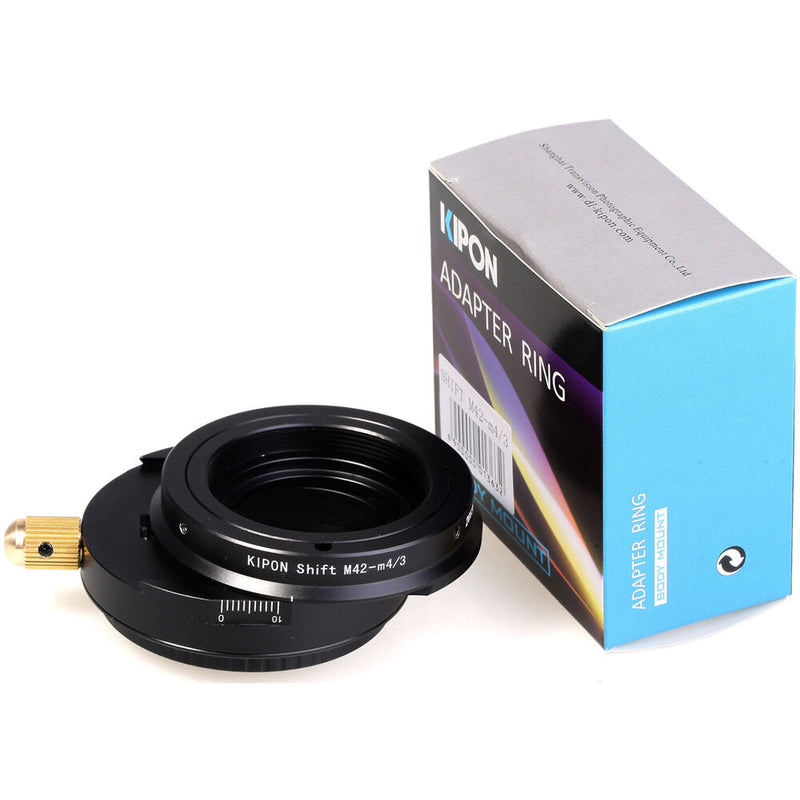 KIPON Shift Lens Mount Adapter for M42 Lens to Micro Four Thirds Camera