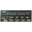 Black Box DT Series Desktop KVM Switch DVI-I with Transparent USB 2.0, Audio (4-Port)