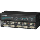 Black Box DT Series Desktop KVM Switch DVI-I with Transparent USB 2.0, Audio (4-Port)