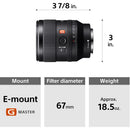 Sony FE 35mm f/1.4 GM Lens and Filter Kit
