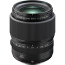 FUJIFILM GF 80mm f/1.7R WR Lens with 77mm Filter Kit